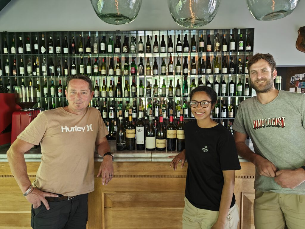 boekenhoutskloof cellar tour team tasting winery franschhoek Zuid-Afrika