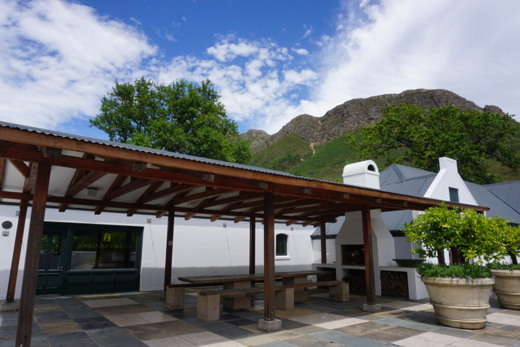 boekenhoutskloof franschhoek winery visit tasting wine tasting room Zuid-Afrika