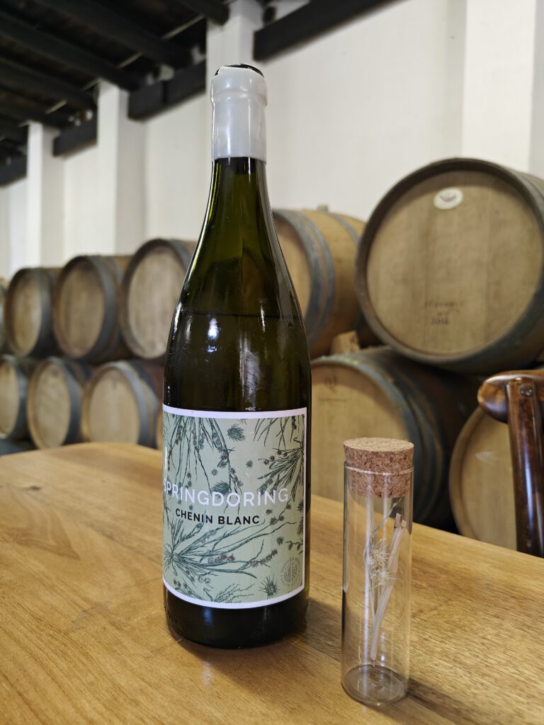 thistle & weed springdoring chenin blanc tasting room winery stellenbosch Zuid-Afrika